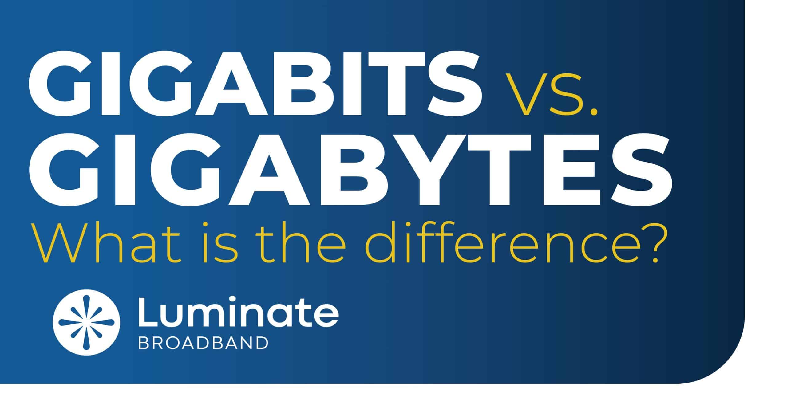What Is The Difference Between Gigabits And Gigabytes Luminate what-is-the-difference-between-gigabits-and-gigabytes-luminate
